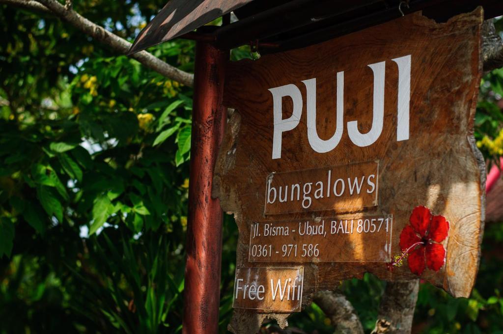 Puji Hostel And Bungalow Ubud Exterior foto